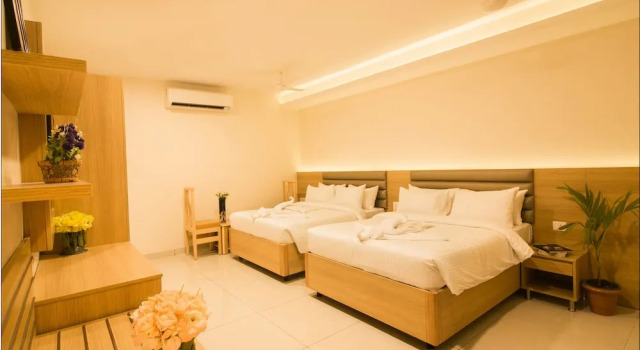 Четырёхместный номер Deluxe Hotel Ashoka