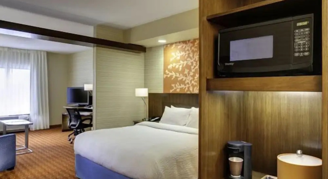 Двухместная студия Fairfield Inn & Suites by Marriott Des Moines Urbandale