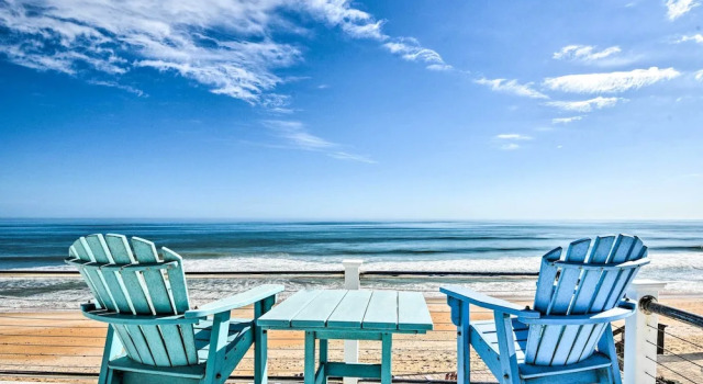 Коттедж Flagler Beach Oceanfront Haven w/ Hot Tub