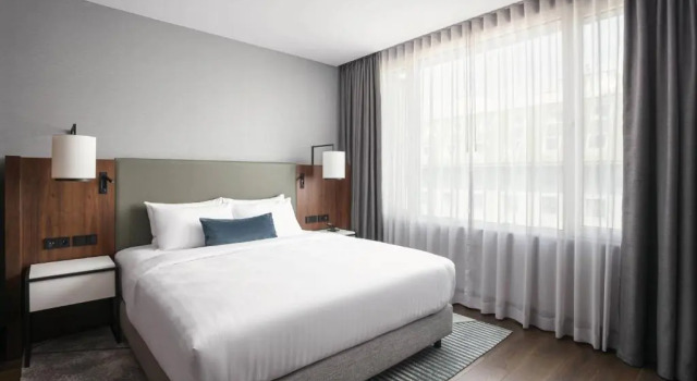 Doppel Klub Suite 1 Schlafzimmer Prague Marriott Hotel