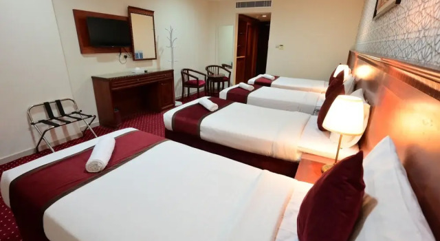 Четырёхместный номер Standard Wefaq Al-Mashaer Hotel