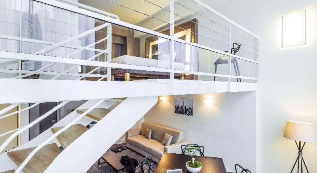 Люкс Дуплекс Novotel SPA Rennes Centre Gare