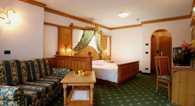 Трёхместный номер Deluxe Hotel Crepes de Sela