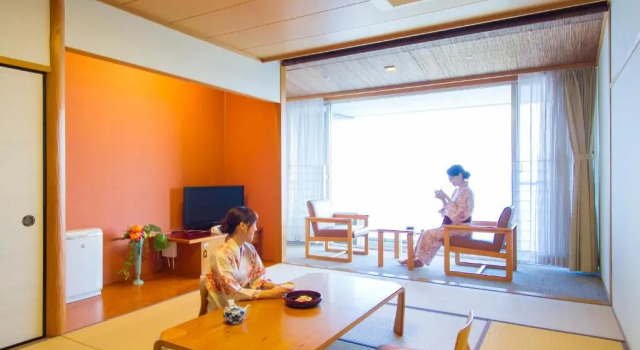 Номер Standard с частичным видом на море Spa and Resort Hotel Solage Oita Hiji Beppuwan