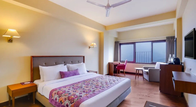 Habitación De lujo 1 dormitorio con balcón Mount Himalayan Hotel