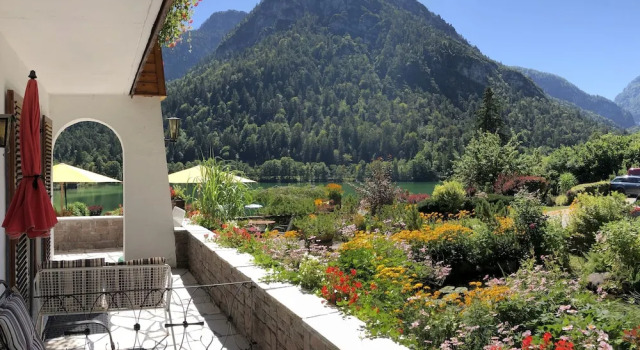 Номер Standard Hubertus am Thumsee - Ruhe Frühstück und Alpenpanorama