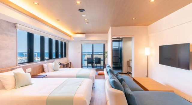 Полулюкс с видом на океан LiVEMAX RESORT Atami OCEAN