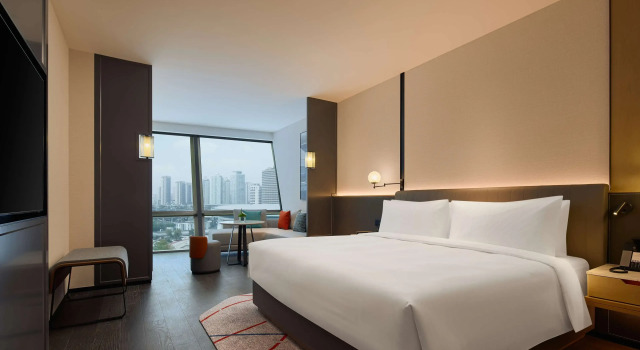 Номер Deluxe Radisson Blu Hotel, Shanghai Stadium