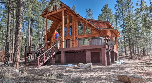 Коттедж Home on 1 Acre w/ Wraparound Deck in Lakeside!