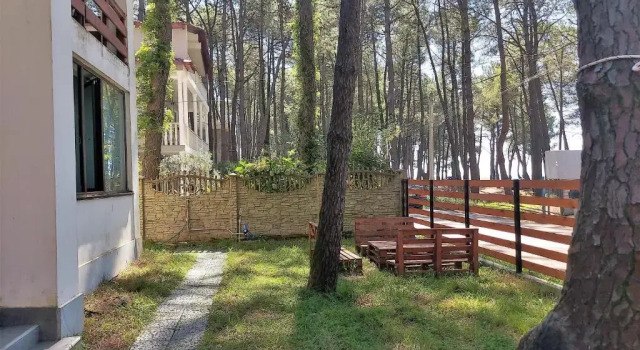 Коттедж Beachfront 4-bedroom home in Kaprovani pine forest