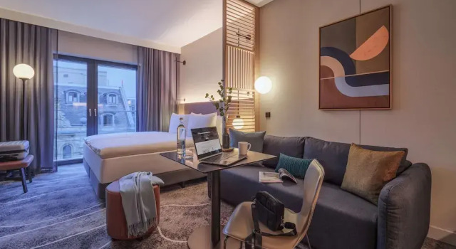 Апартаменты с 3 комнатами Adina Apartment Hotel Wiesbaden