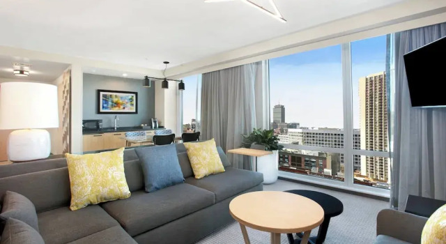 Люкс Courtyard by Marriott Boston Downtown/North Station