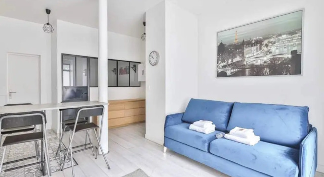 Bright Apartment - 1br/4p - Gare
