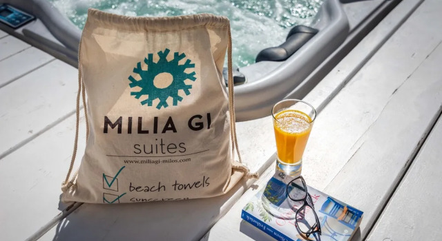 Люкс с видом на сад Milia Gi Suites