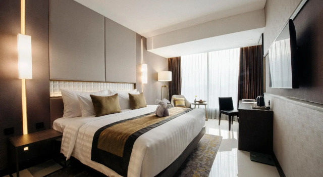 Двухместный номер Deluxe GRAMM HOTEL by Ambarrukmo Yogyakarta
