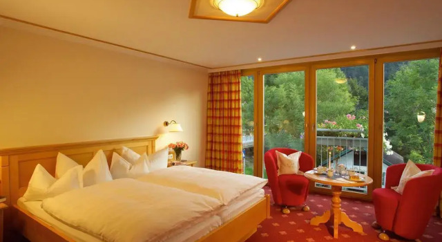 Das Schiff in den Bergen, Rezerwuj Hotel Hotele w Au z basenem, Basen