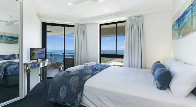 Номер Standard с 3 комнатами с частичным видом на океан Clubb Coolum Beach Resort Sunshine Coast