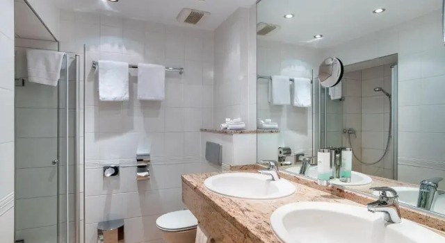 Двухместный номер Deluxe с видом на реку Hotel Schloss Rheinfels