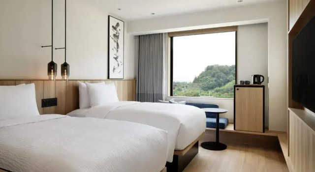 Двухместный номер Standard Fairfield by Marriott Gifu Seiryu Satoyama Park