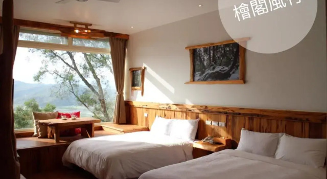 Четырёхместный номер Standard с видом на горы Shangrila Leisure Farm