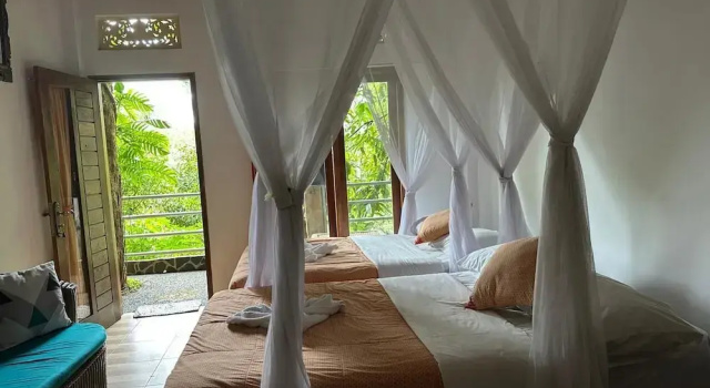 1 Bedroom Economy Twin room with garden view Omunity Bali