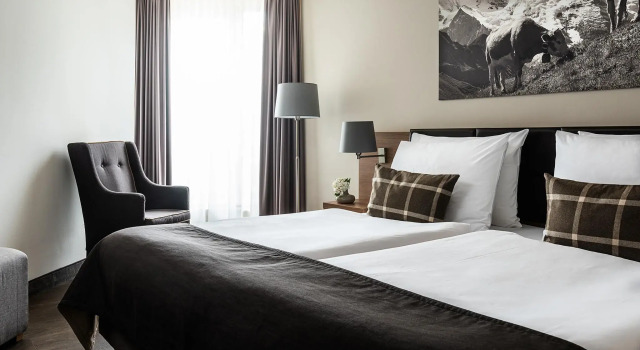 Двухместный номер Boutique Comfort AMERON Luzern Hotel Flora