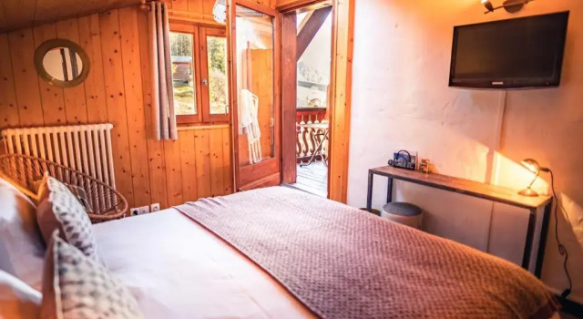 Двухместный номер Standard с балконом Chalet-hôtel Gai Soleil