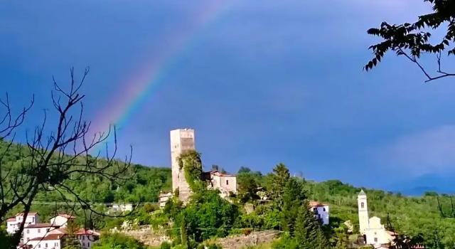 Номер Standard B&B Il Tempo Del Vento in front of the Castle