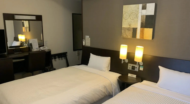 Двухместный номер Comfort Hotel Route-Inn Tosu Ekimae