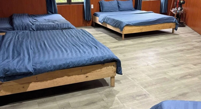 Кровать в общем номере Gió Homestay 3 - Măng Đen