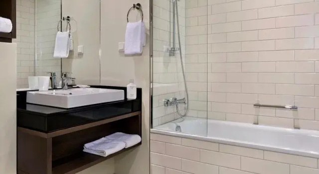 Кровать в общем номере Citadines City Centre Frankfurt