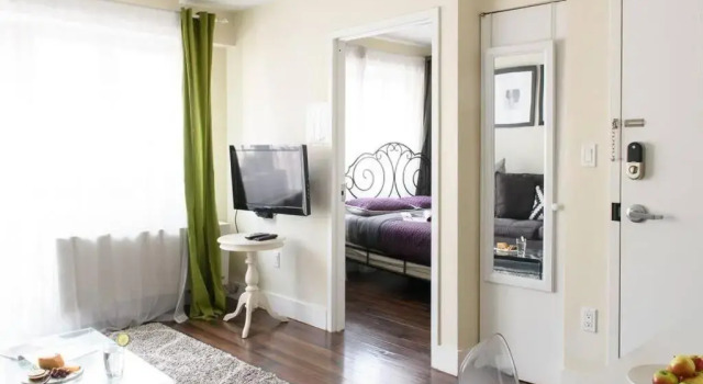 Апартаменты 809-3a 1BR Columbus Circle Elevator W D