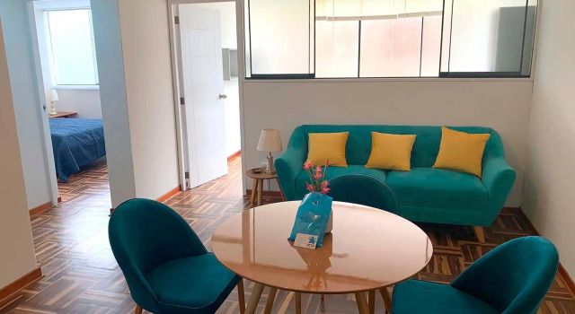 Pershing, lindo dpto. amoblado c/3 dorm y wifi., Забронировать Отель Лима Провинция Лима