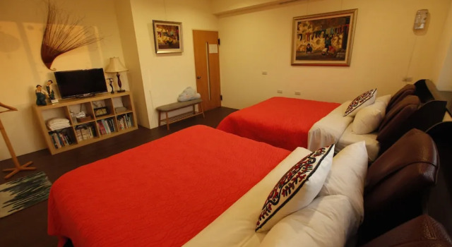 Семейный номер Standard с балконом Taichung Xinshe Garden Life Homestay B&B