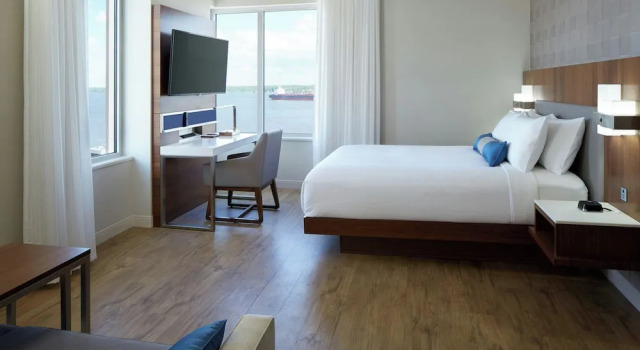 Deluxe dobbelt værelse med flodudsigt Delta Trois-Rivieres