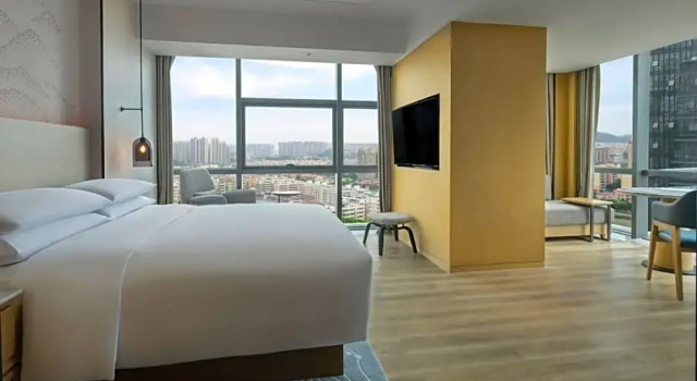 Двухместный клубный люкс Executive с видом на город Courtyard by Marriott Foshan Gaoming
