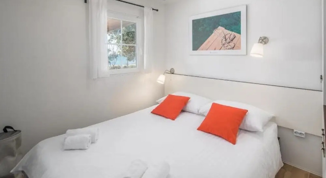 Номер Deluxe с балконом и с видом на море Camping Homes Mon Perin