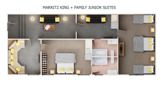 Семейный полулюкс Marritz Hotel