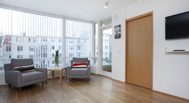 Апартаменты с 2 комнатами Draumholl Apartments