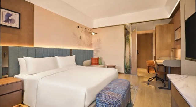 Двухместный номер Standard Hilton Garden Inn Yingkou Zhanqian