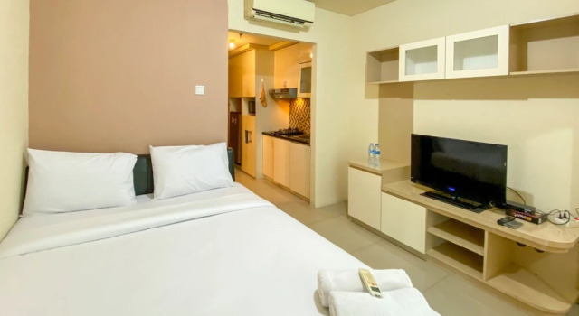 Cozy Stay And Tidy Studio Apartment Woodland Park Residence, Book Apartment Jakarta Jakarta Province