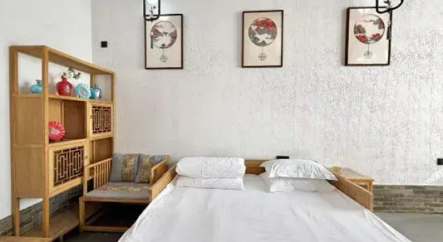 Люкс Deluxe Ruiying Changchun Wenquan Homestay (Xinzhou Ancient City)