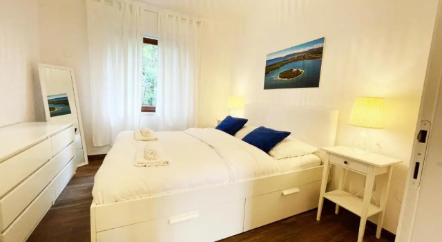 Апартаменты c 1 комнатой с видом на сад Family Apartments Monika - sea view - heated pool II