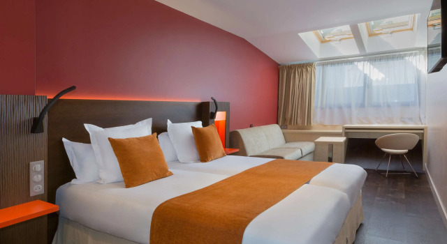 Двухместный номер Deluxe Best Western Seine West Hotel