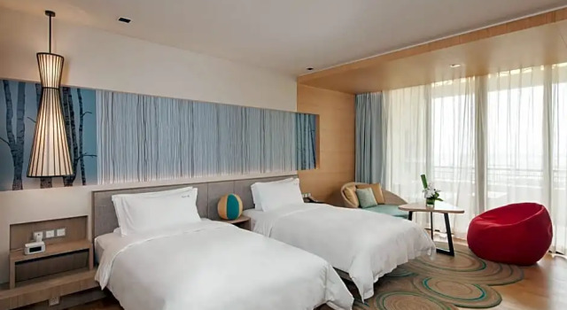 Двухместный номер Standard с красивым видом из окна Wulan Resort Hainan Clearwater Bay