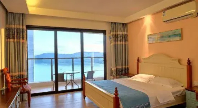 Люкс с 2 комнатами с видом на море Huizhou China Resources Xiaojingwan Haishe Holiday Home
