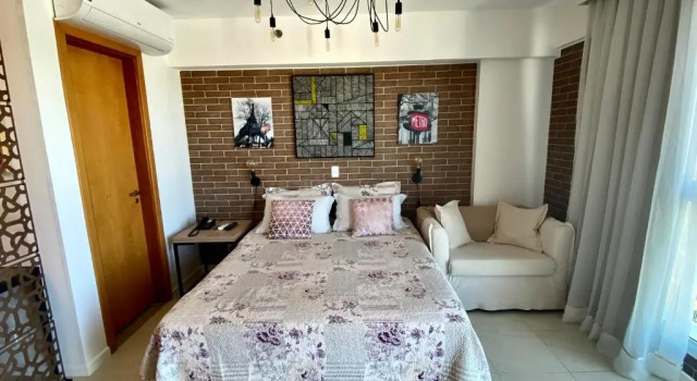 Апартаменты Saint Moritz Express Flat Particular com Garagem, Estilo Provençal no Coração de Brasília