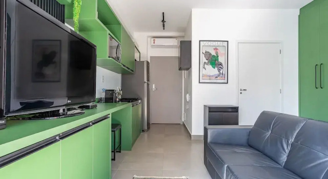 Beautiful Studio 270m Oscar Freire Subway Coe0406, Забронировать Апартаменты/квартира Сан-Пауло штат Сан-Паулу