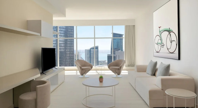 Appartement 4 chambres Vue sur la ville Element by Westin West Bay Doha
