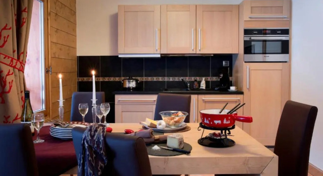 Апартаменты с 2 комнатами CGH Résidences & Spas Les Chalets de Flambeau